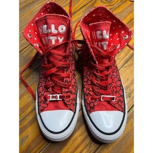 Rare Hello Kitty Converse Size Men's 6, Women's 8